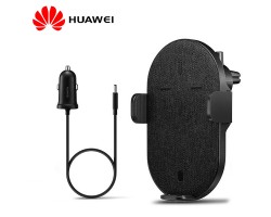Autós tartó vezeték nélküli töltő  Huawei CP39S wirelesses autós tartó, fekete 27W Wireless Car Charger Black 